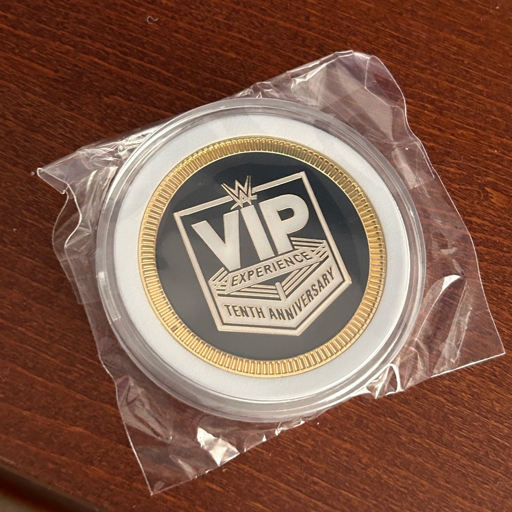Wwe VIP Experience Collectors Coin